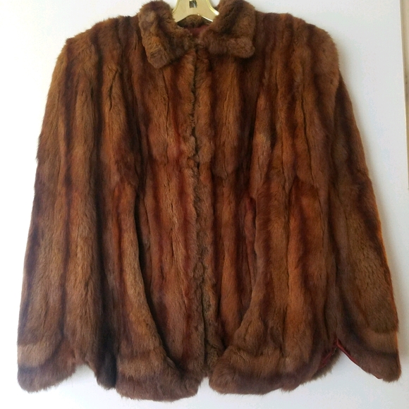 Vintage Julius Garfinkel & Co fur stole - Picture 1 of 5